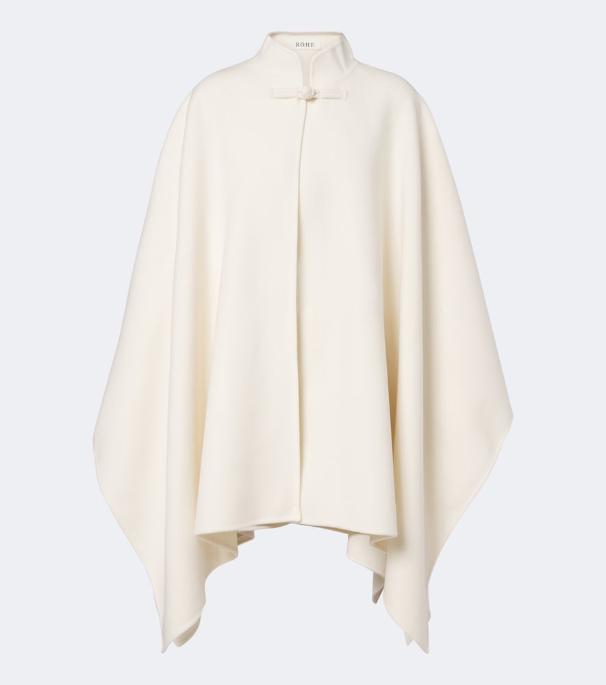 Róhe Poncho aus Wolle und Kaschmir