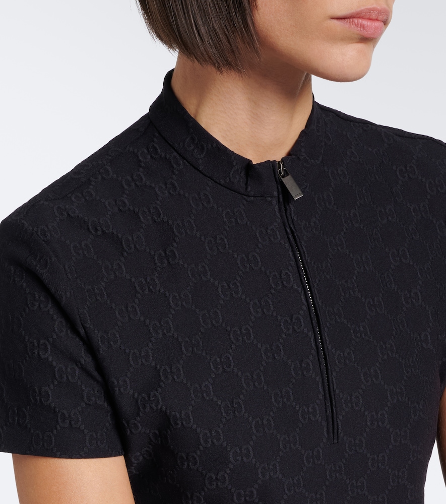 GG Jacquard Jersey Top