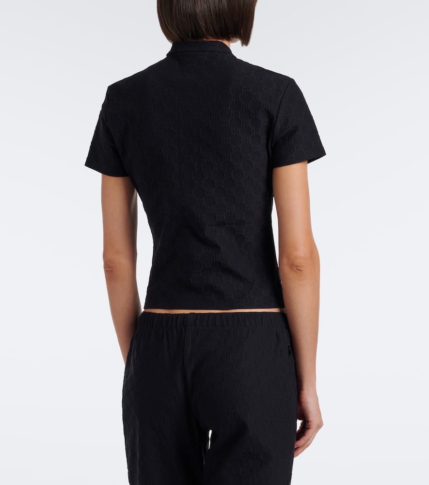 GG Jacquard Jersey Top