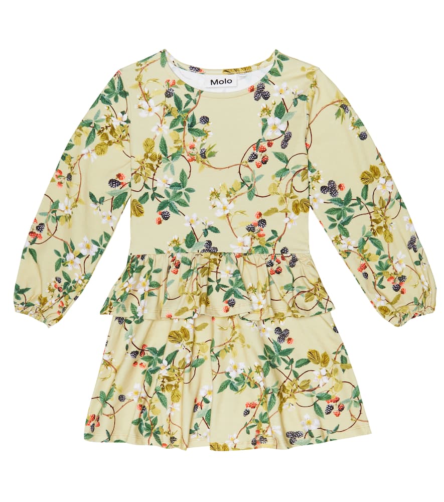Molo Christabelle floral cotton-blend dress