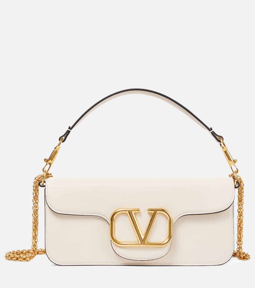 Valentino Ivory Locò Small Shoulder Bag In White