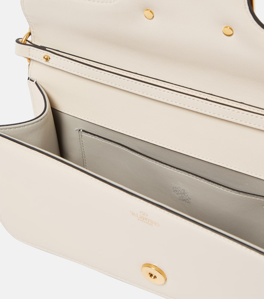 Valentino Ivory Locò Small Shoulder Bag In White