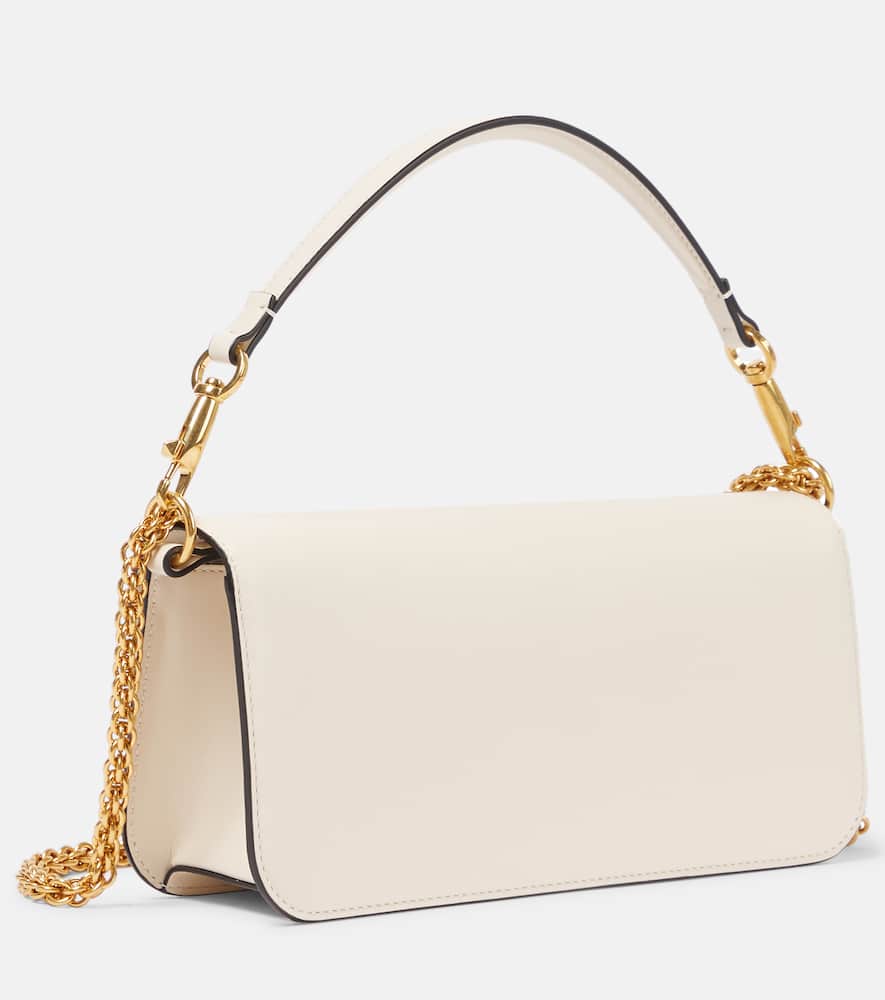 Valentino Ivory Locò Small Shoulder Bag In White