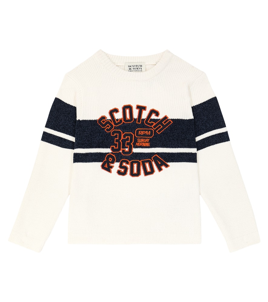Scotch & Soda Kids Logo sweater