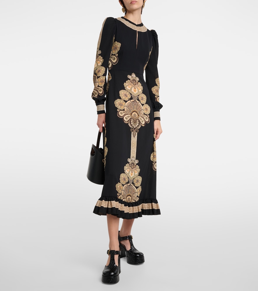  Etro Etro Bedrucktes Midikleid 