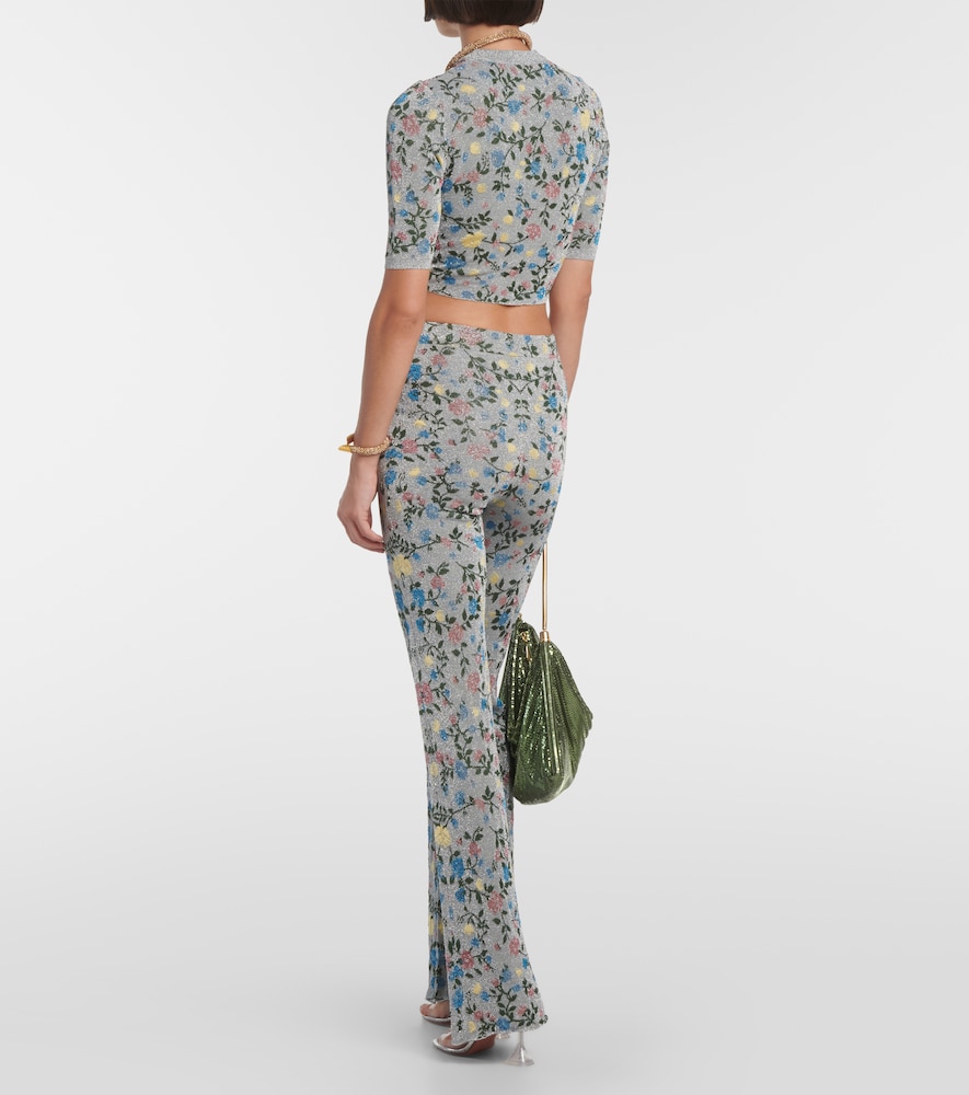  Rabanne Rabanne Floral Jacquard Sweater 