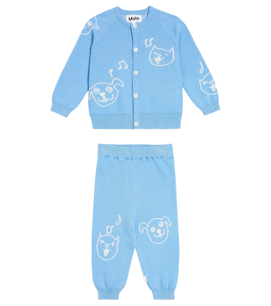 Molo Baby Brody cardigan and Sol pants set