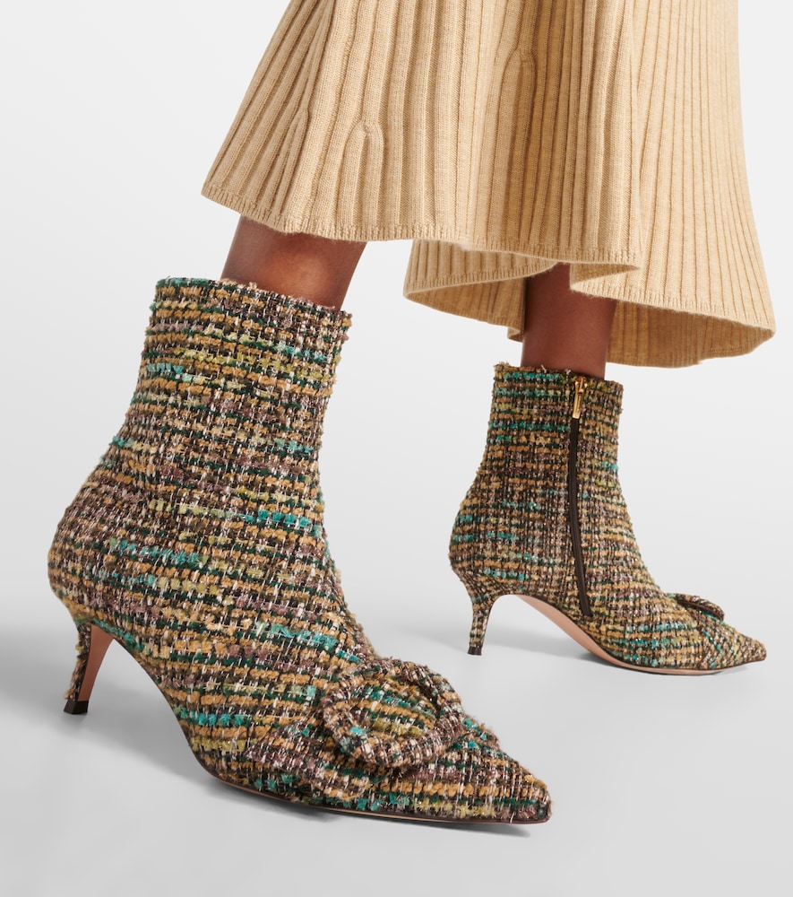 55 Bouclé Ankle Boots