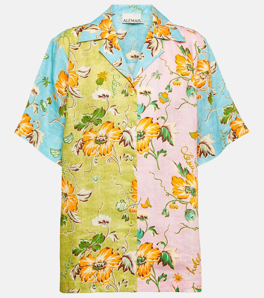 Alémais Mana Floral Patchwork Shirt