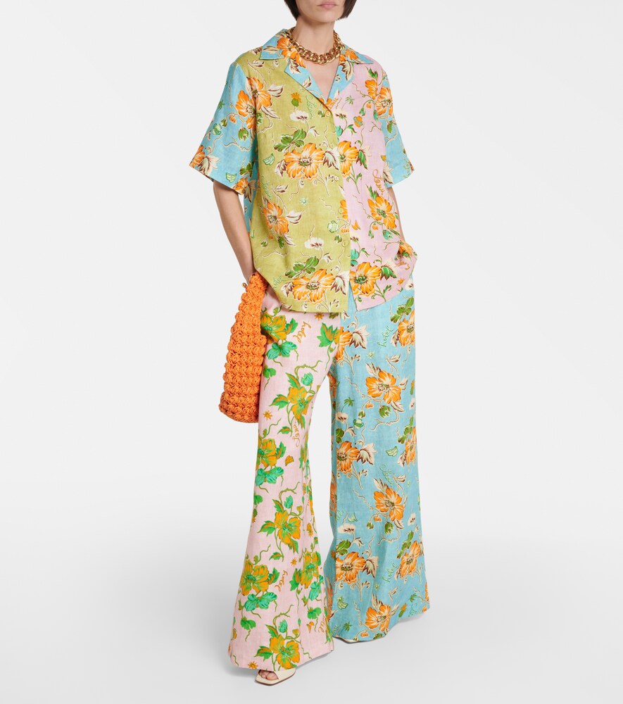 Alémais Mana Floral Patchwork Shirt