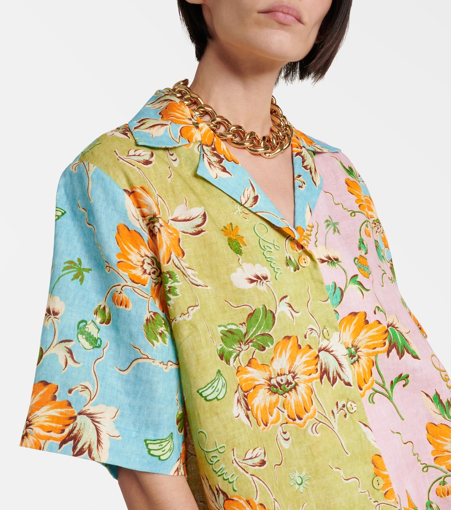 Alémais Mana Floral Patchwork Shirt