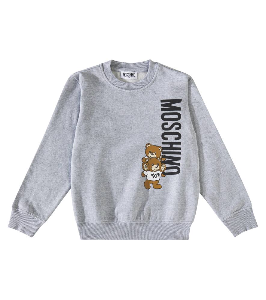 Moschino Kids Teddy Bear cotton jersey sweatshirt