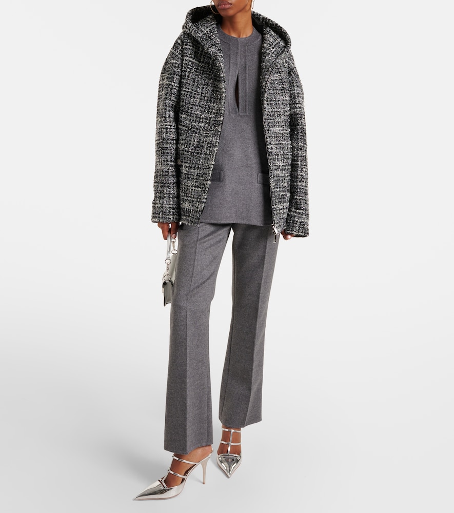 Valentino Mossi mélange tweed jacket