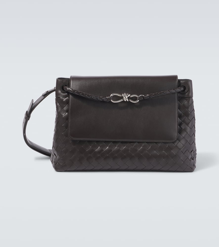 Bottega Veneta Andiamo Intrecciato leather messenger bag