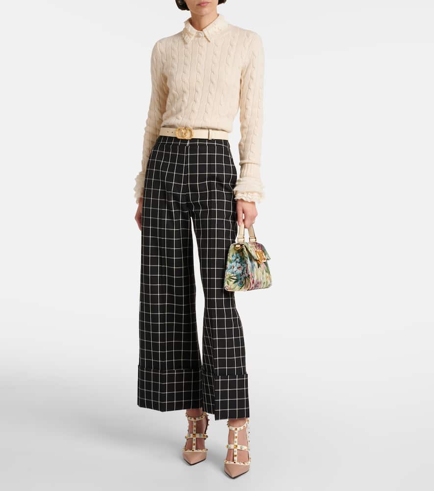 Valentino Rockstud 100 Leather Pumps In Multicoloured