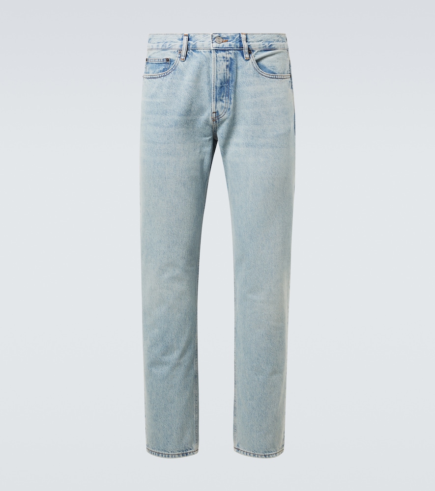 Frame The Straight midrise straight jeans