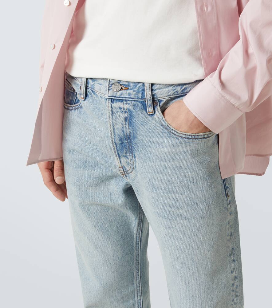 Frame The Straight mid-rise straight jeans