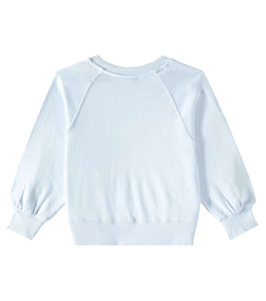 Molo Marilee Glitter Cotton Jersey Top In Multicolor