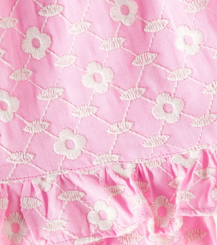 The New Society Isidora Ruffled Shorts In Pink