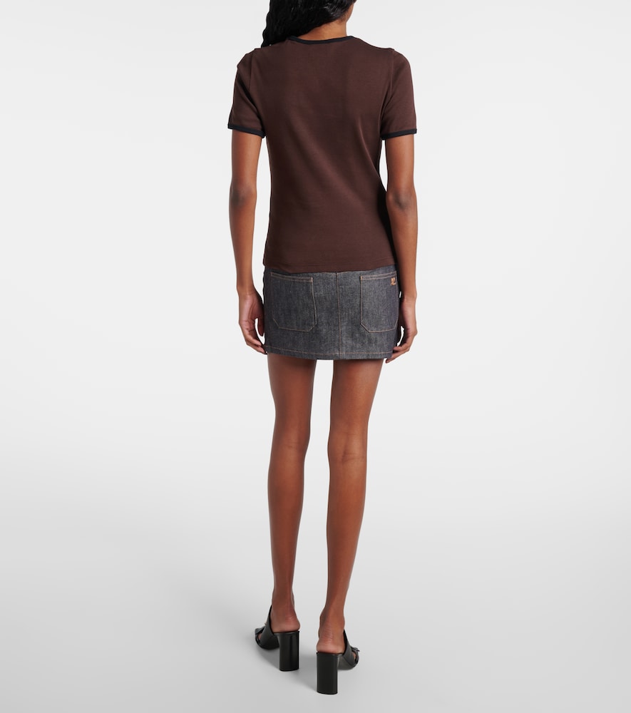  Courreges Courrèges T-shirt Aus Baumwolle 