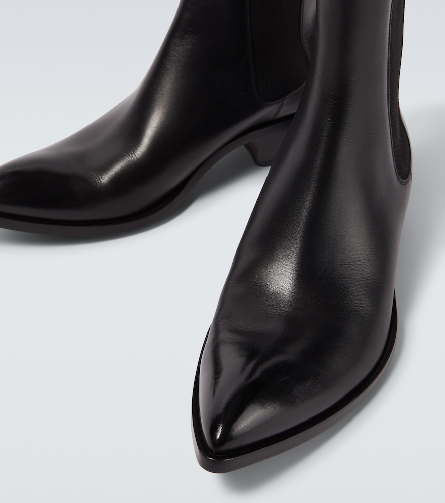  Tom Ford Tom Ford Leather Chelsea Boots 