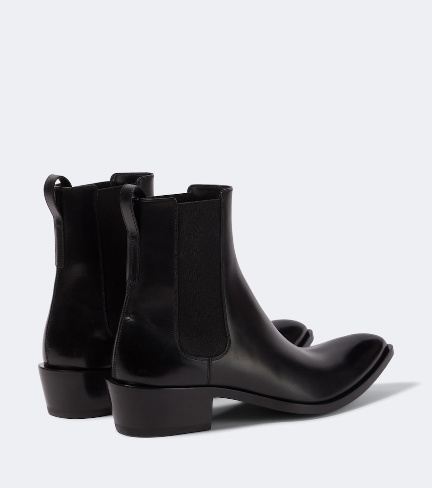  Tom Ford Tom Ford Leather Chelsea Boots 