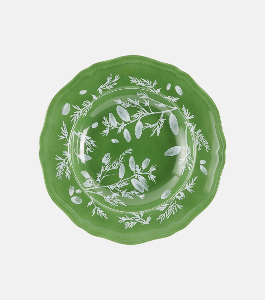 Cabana x Ginori 1735 porcelain soup plate | Thumbnail 4