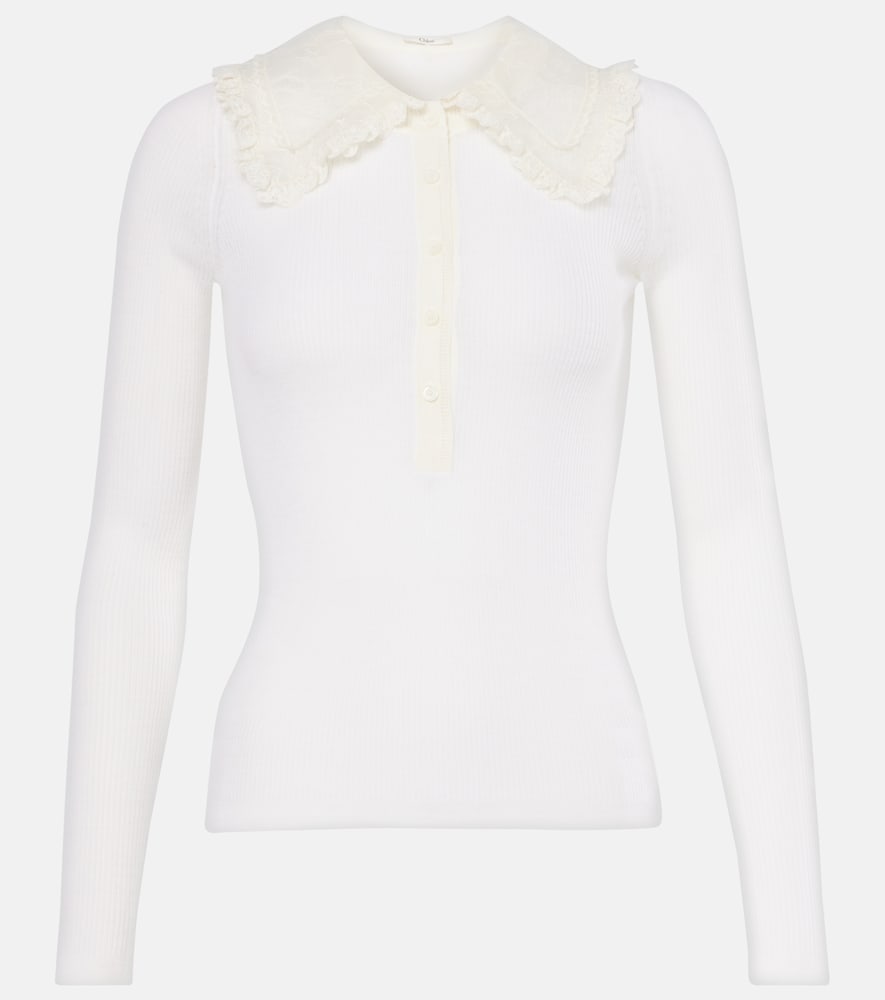 Chlo Top Henley en laine 1090 €