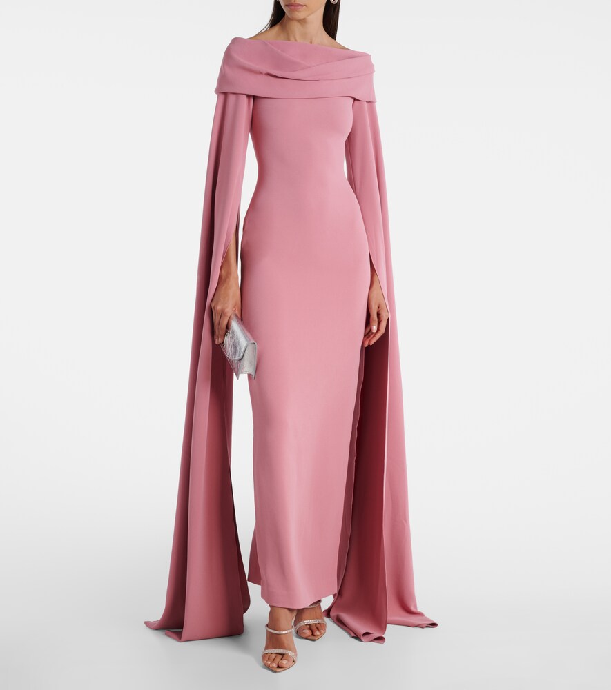  Solace London Solace London Nuri Draped Gown 