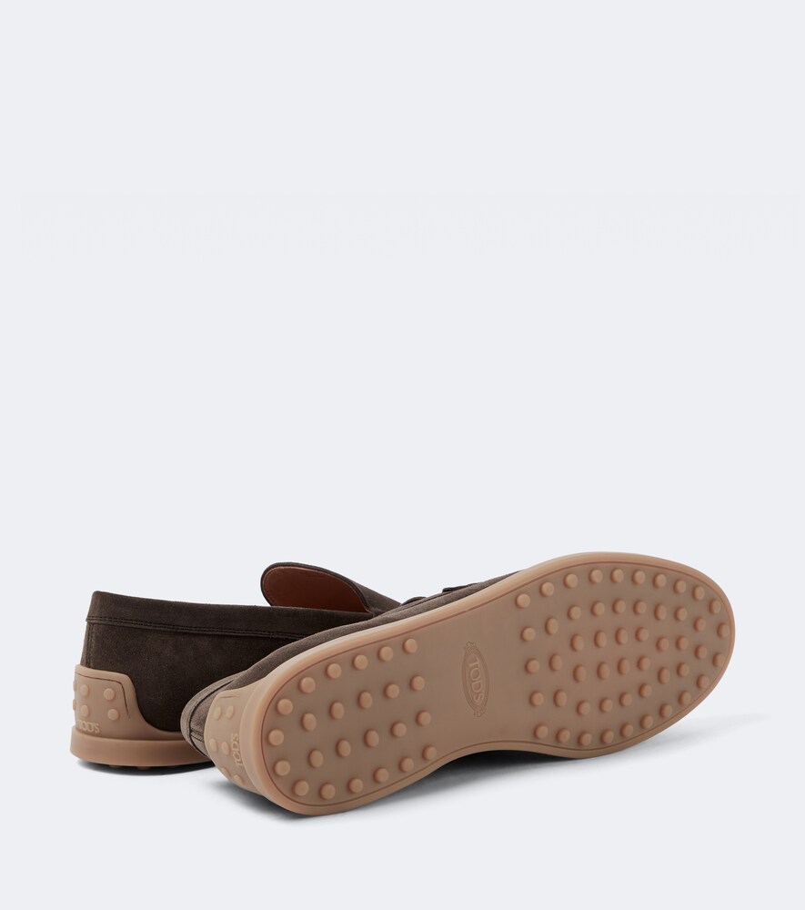 Suede Loafers