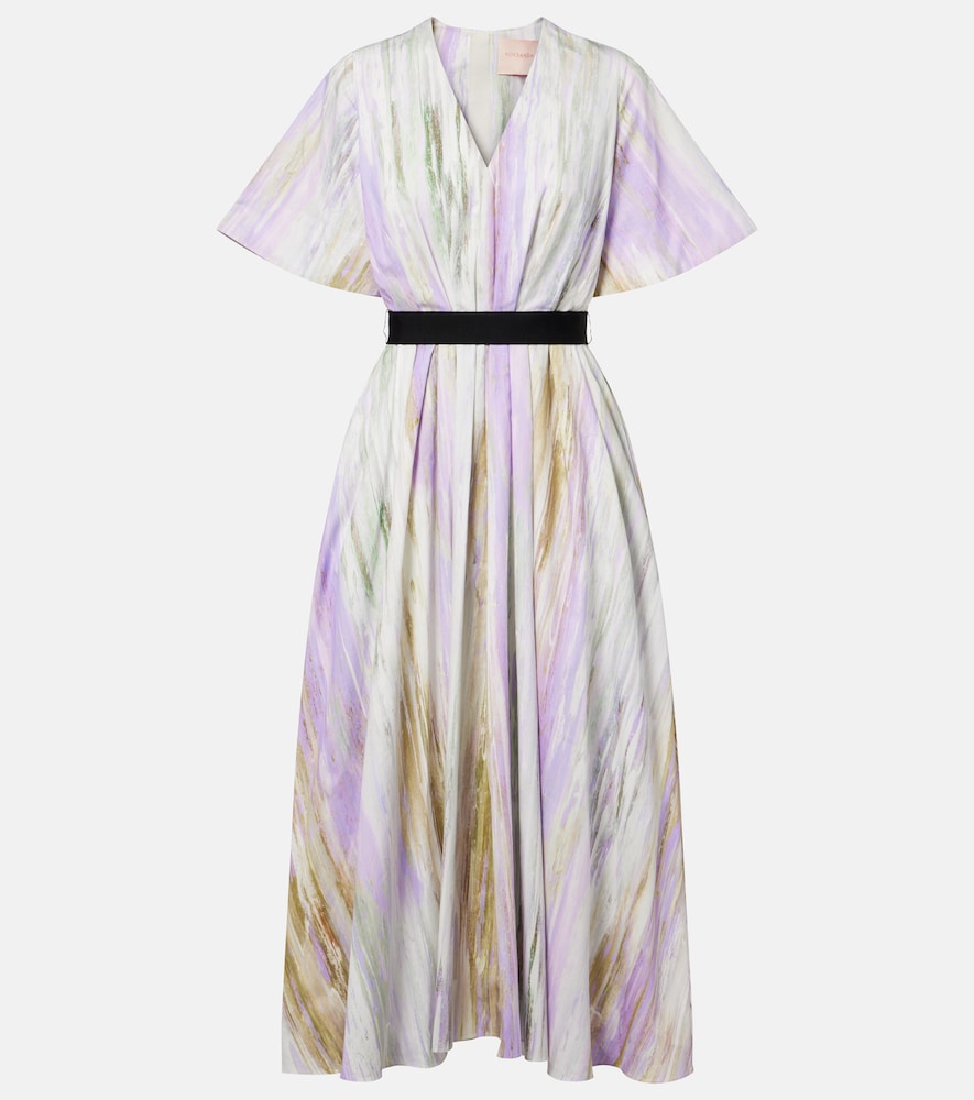 Roksanda Sana Printed Cotton Maxi Dress
