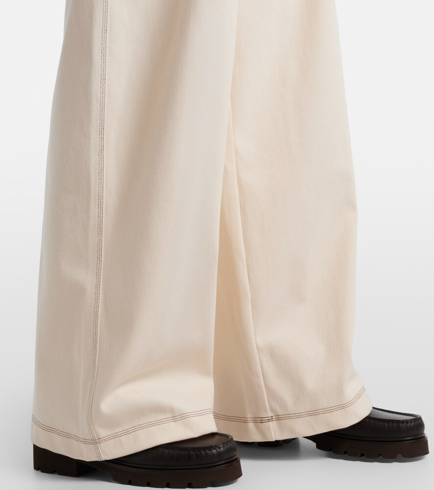  Max Mara Max Mara Pleated Wide-leg Jeans 