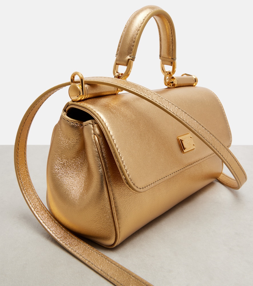 Dolce&gabbana Dolce&gabbana Tote Bag My Sicily Aus Metallic-leder 