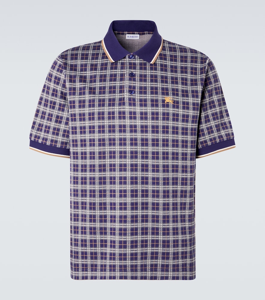 Burberry Checked polo shirt