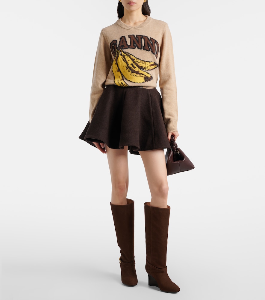 Wedge Knee-High Boots