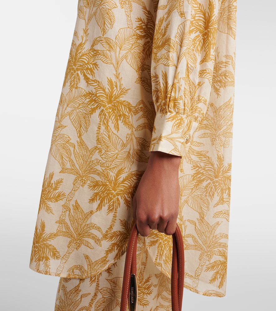Exotisme Printed Cotton Voile Shirt