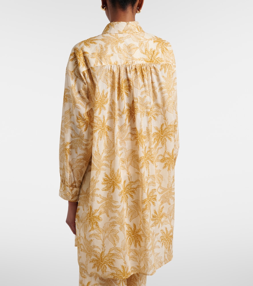 Exotisme Printed Cotton Voile Shirt