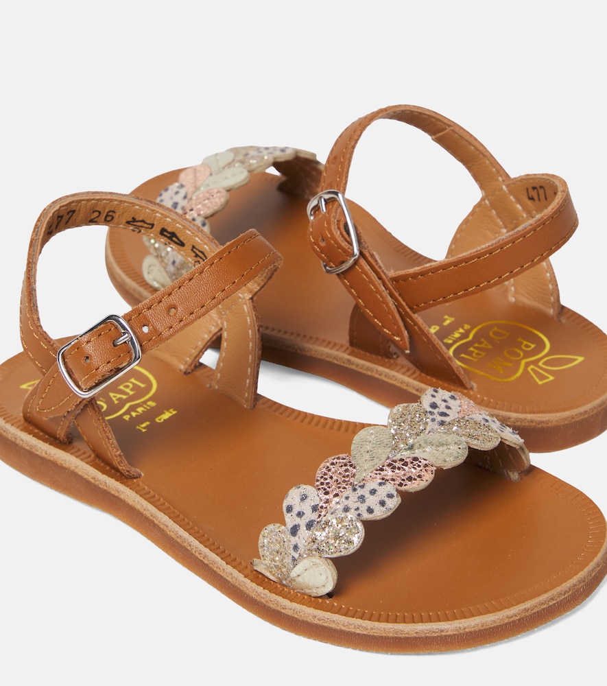  Pom D'api Pom D'api Sandalen Plagette Aus Leder 