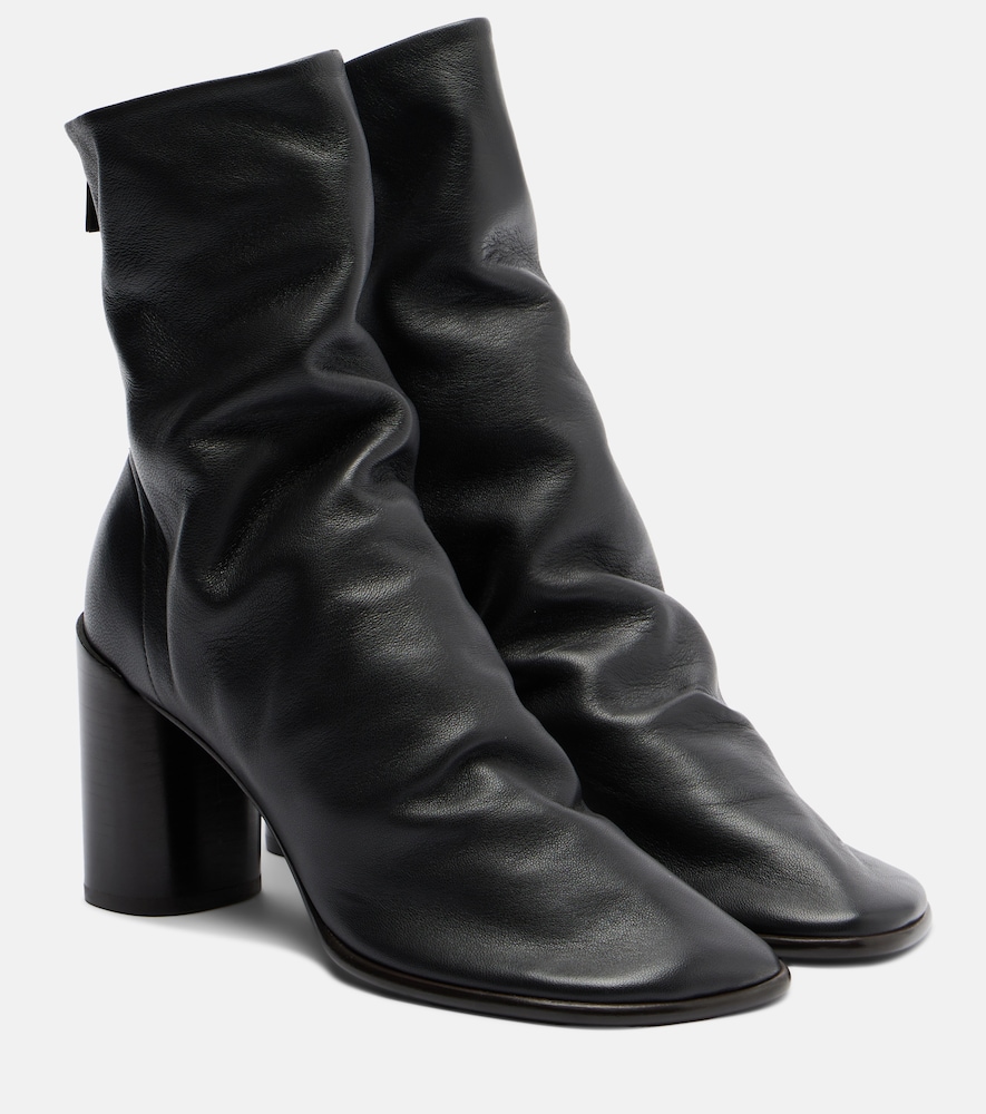 Lemaire Glove leather ankle boots