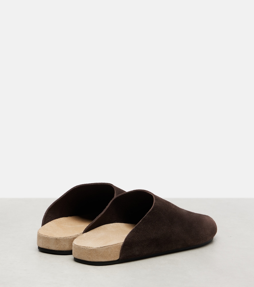  The Row The Row Slippers Hudson Two Aus Veloursleder 