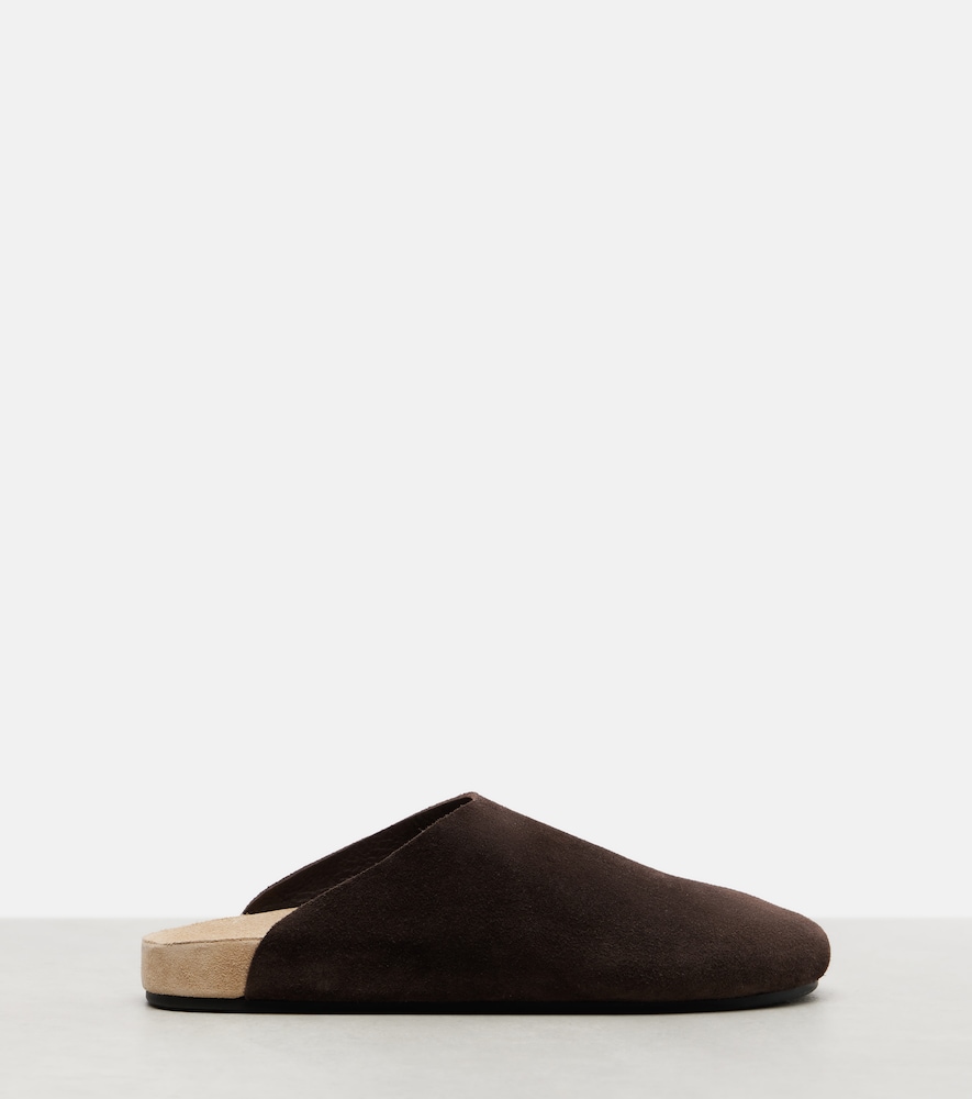  The Row The Row Slippers Hudson Two Aus Veloursleder 