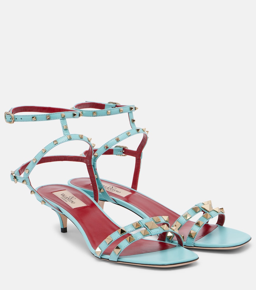Sandalen Rockstud aus Leder