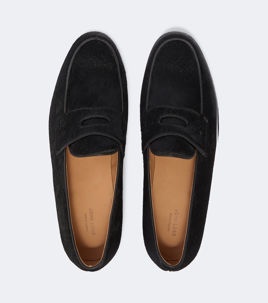 Lopez Calf Hair Penny Loafers