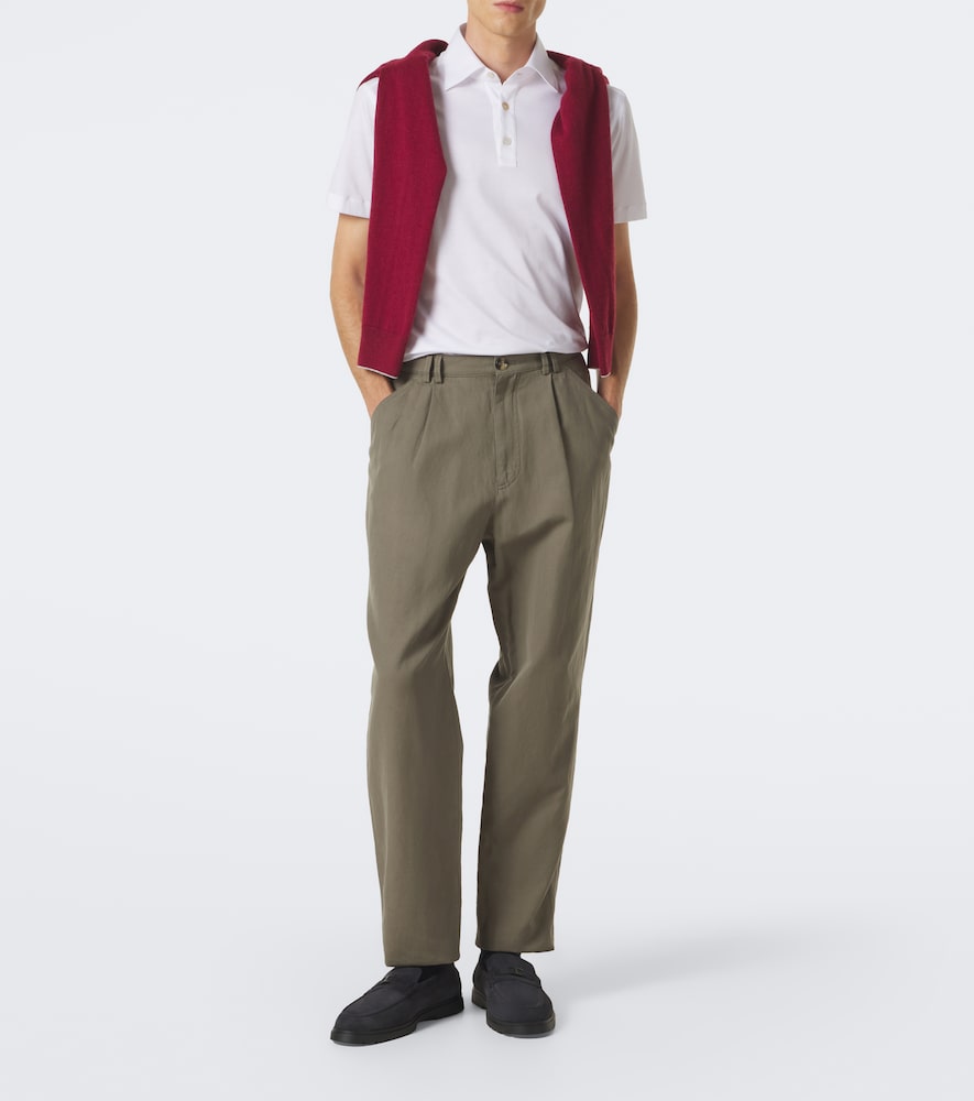 Cotton Jersey Polo Shirt