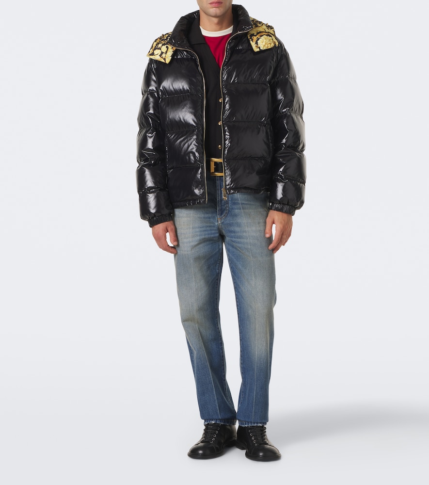 Barocco Hooded Down Jacket