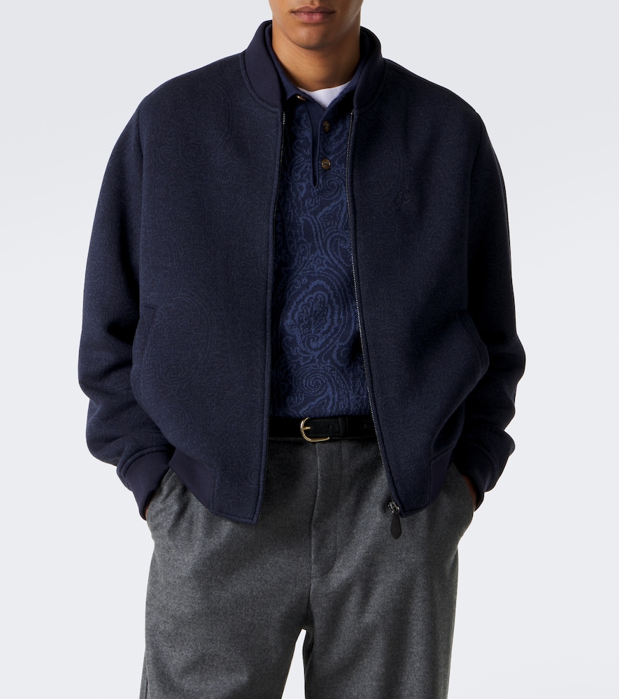 Paisley Bomber Jacket