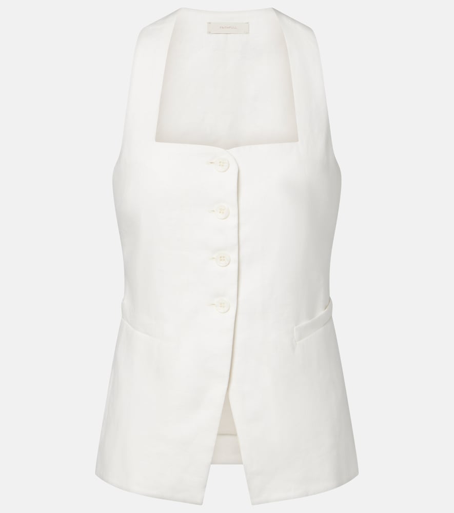 Faithfull Gilet Jackie en lin 185 €