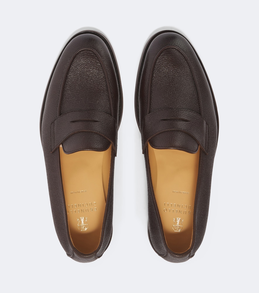 Brunello Cucinelli Leather penny loafers | Thumbnail 2