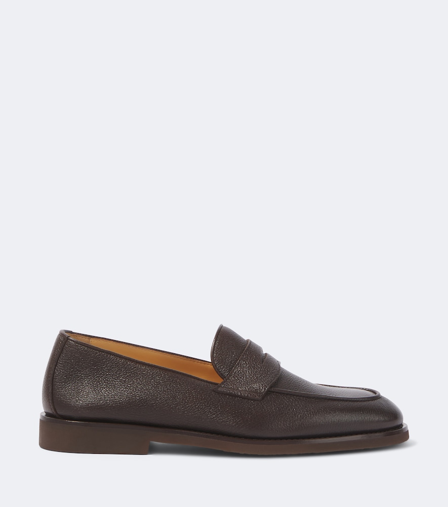 Brunello Cucinelli Leather penny loafers | Thumbnail 3