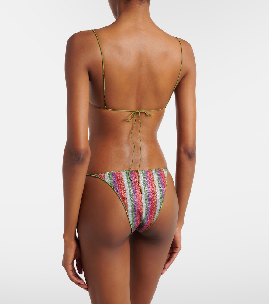 Oseree Oséree Lumière striped bikini | Thumbnail 4 Oseree Oséree Lumière striped bikini | Thumbnail 4